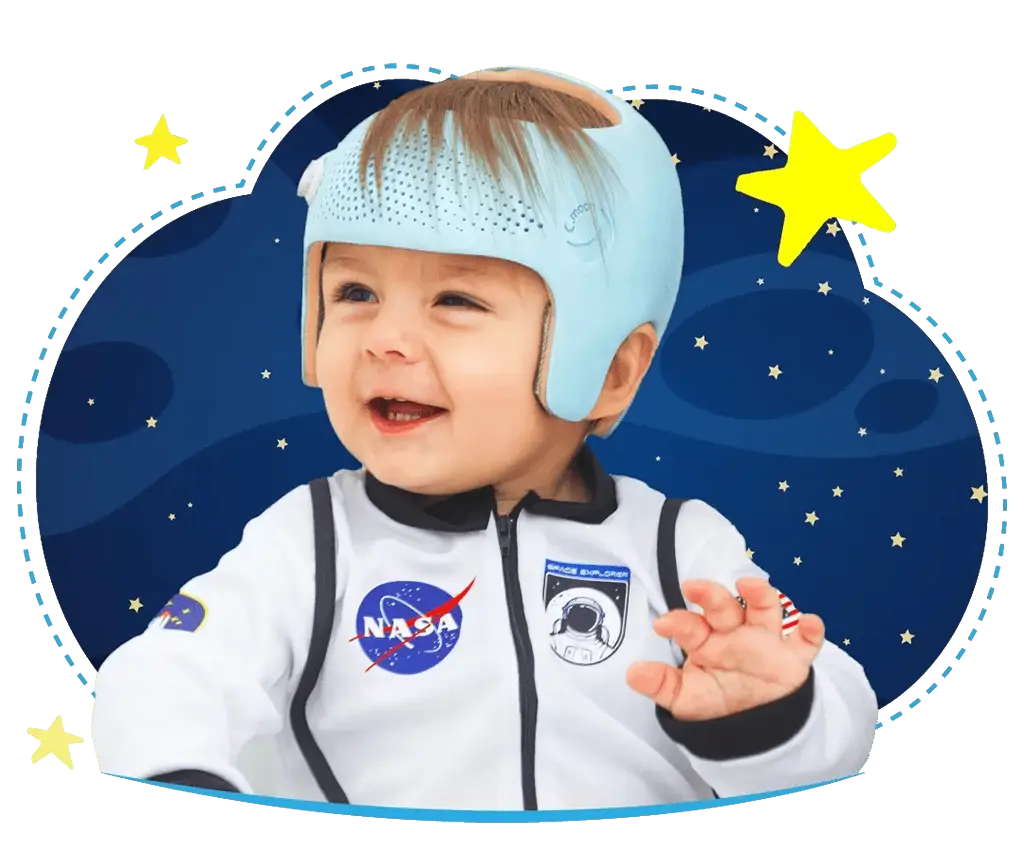 Fisioterapia Bebê _ Bebê Astronauta _ Capacete C-Moon